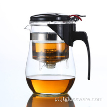 Máquina de Chá de Folha Solta com Bule de Vidro